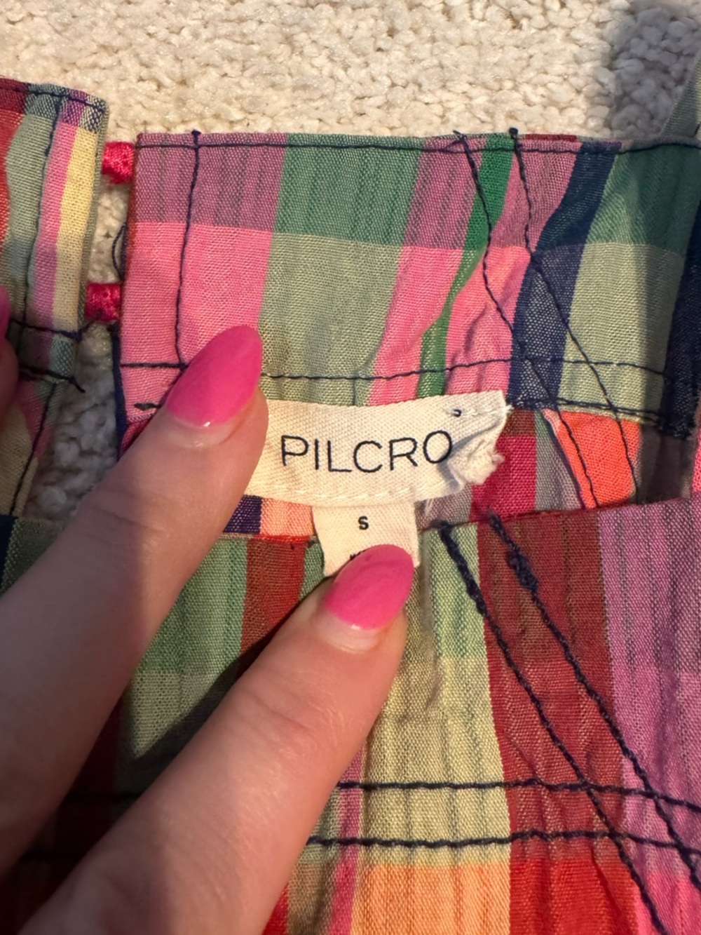 Kyla Flounce Mini Dress by Pilcro - Picture 4 of 4